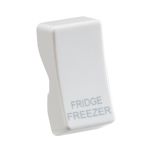 Knightsbridge CUFRID Fridge Freezer Rocker Cap White Moulded