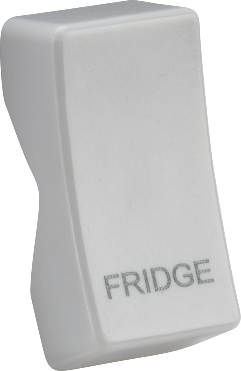 Knightsbridge CUFRIDGE Fridge Rocker Cap White Moulded