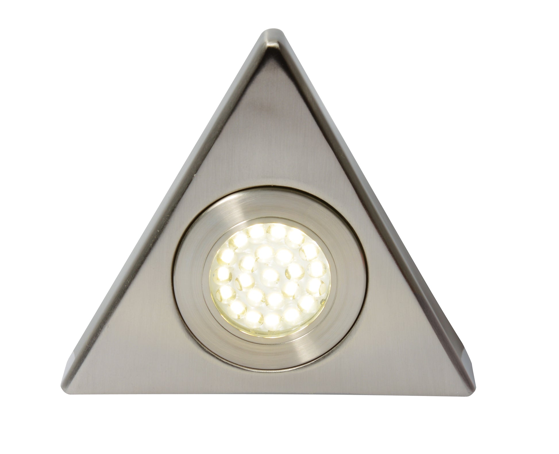 Forum CUL-21626 Lago 1.5W LED Triangular Satin Nickel Under Cabinet Light 4000K