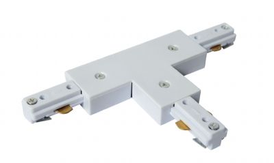 Forum CUL-21651 White Track T Double Live Connector 240V