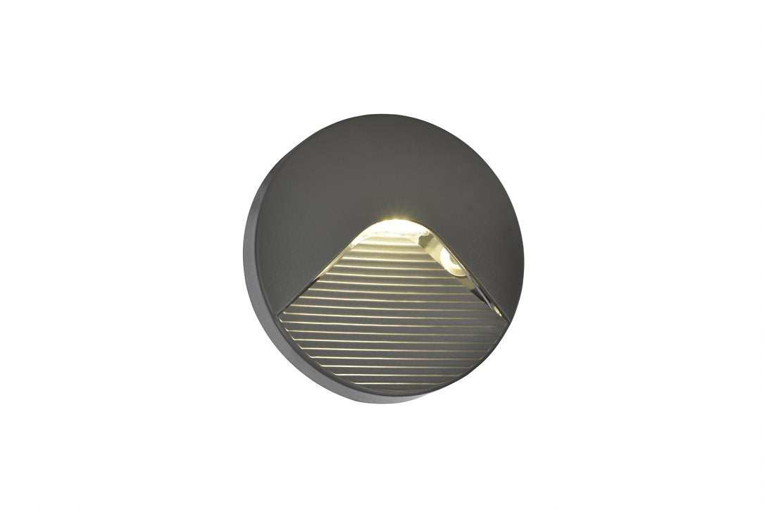 Forum CZ-29193-ATR Breez 2W LED Round Surface Anthracite Brick / Guide Light IP65