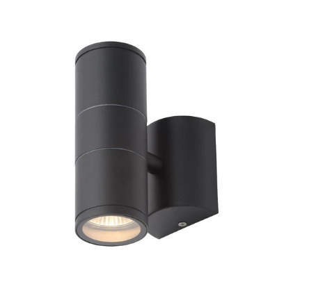 Forum CZ-29320-ANTH Islay GU10 Up / Down Wall Light Anthractite IP44