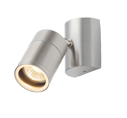 Forum CZ-29321-SST Islay GU10 Adjustable Wall Light Stainless Steel IP44