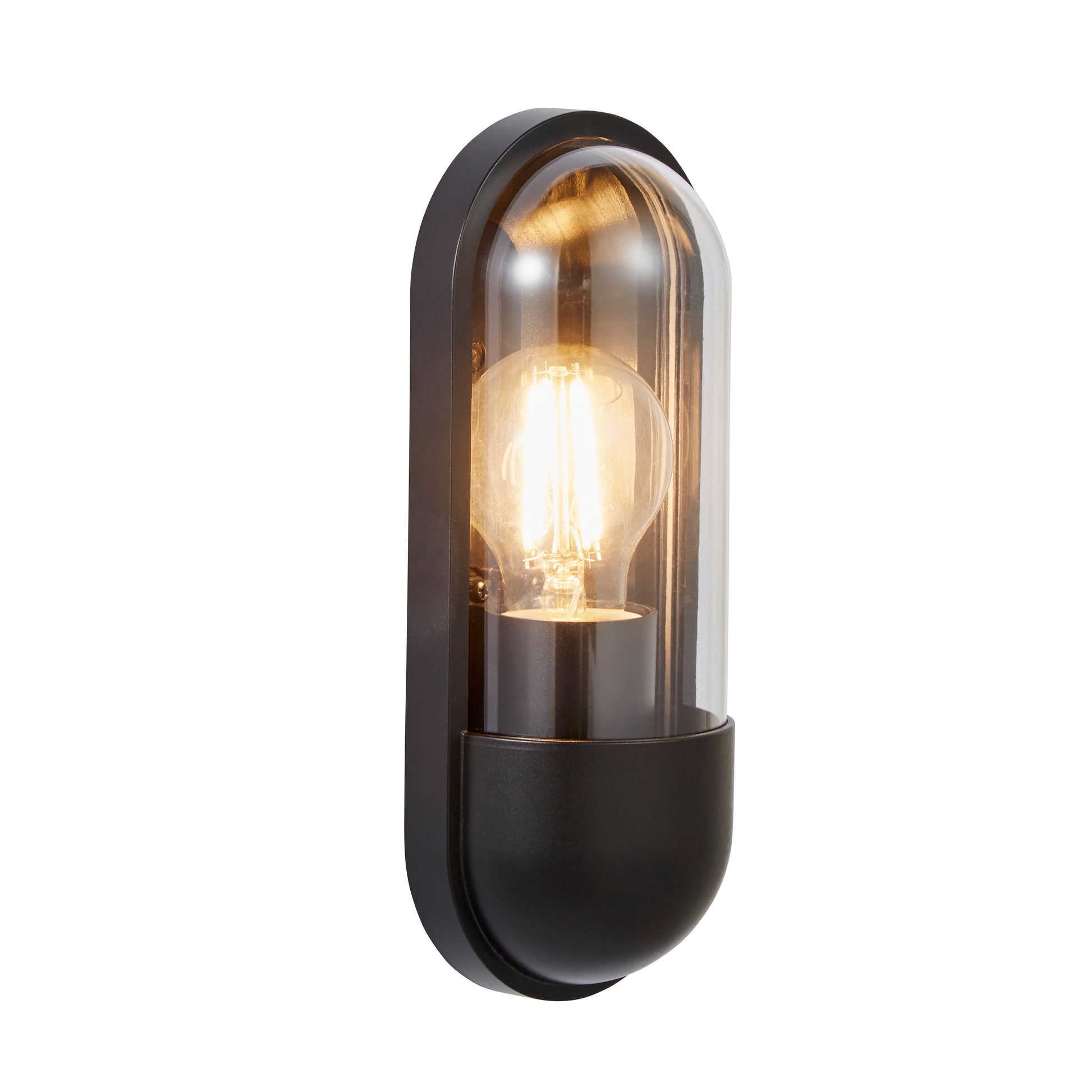 Forum CZ-38639-BLK Pilule E27 Wall Light Black