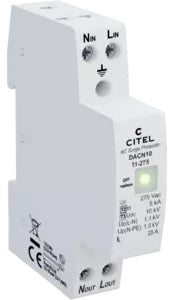 Switchtec DACN10-11-275 Citel Type 2+3 10KA Single Phase CompACt TT/TN Surge Protection Device