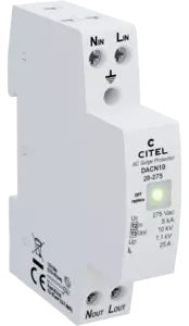 Switchtec DACN10-20-275 Citel Type 2+3 10KA Single Phase CompACt TN Surge Protection Device