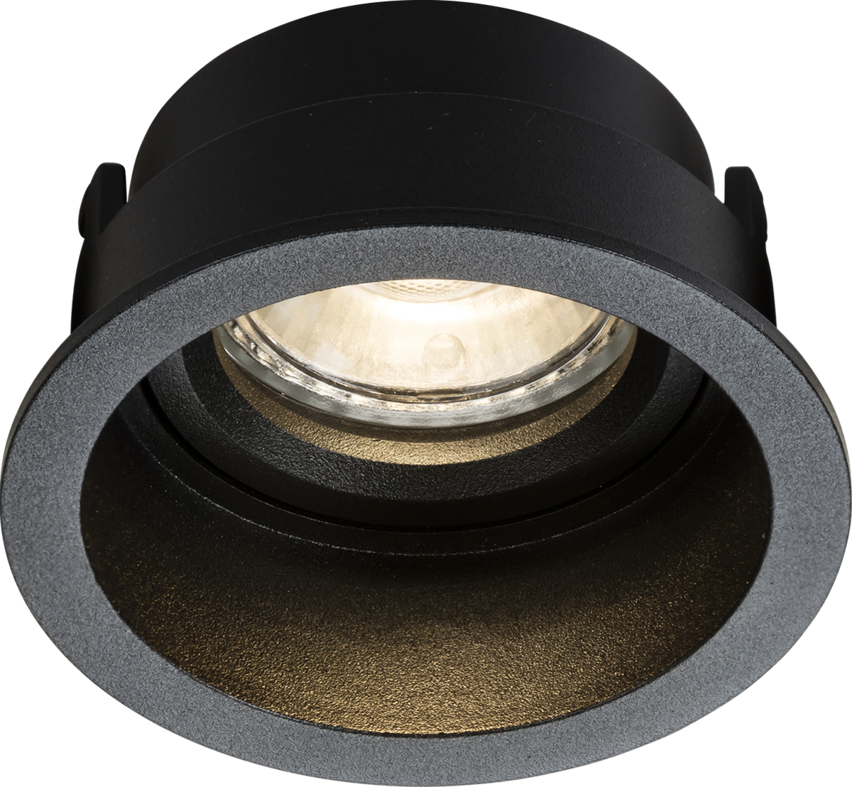 Knightsbridge DIA1FRB  GU10 Fixed Round Anti-Glare Downlight Black