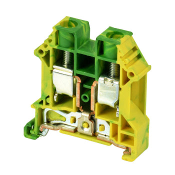 Switchtec DK10N-PE Dinkle 10mm Din Rail Earth Terminal Green / Yellow