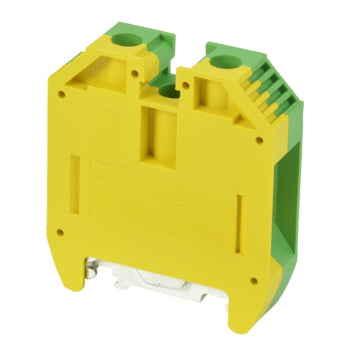 Switchtec DK35H-PE Dinkle 35mm Din Rail Earth Terminal Green / Yellow