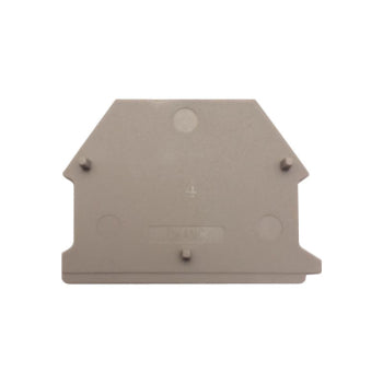 Switchtec DK6NC Dinkle 6mm Din Rail Terminal End Cover Grey