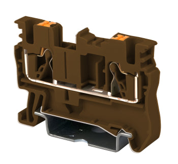 Switchtec DP2.5-BR Dinkle 2.5mm Din Rail Terminal Brown