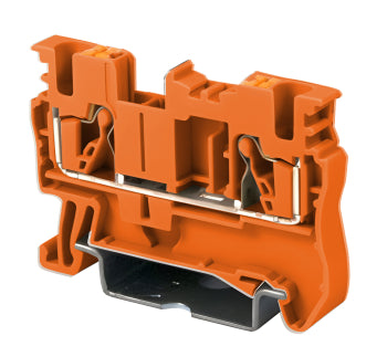 Switchtec DP2.5-OR Dinkle 2.5mm Din Rail Terminal Orange