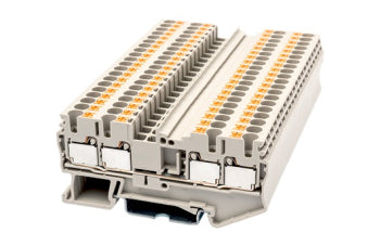 Switchtec DP2.5-TR Dinkle 2.5mm 4 Way Din Rail Terminal Grey