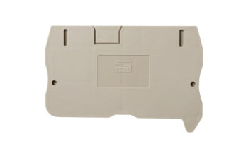 Switchtec DP2.5C Dinkle 2.5mm Din Rail Terminal End Cover Grey