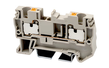 Switchtec DP4 Dinkle 4mm Din Rail Terminal Grey