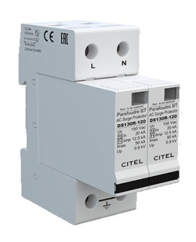 Switchtec DS132VGS-230 Citel Type 1+2+3 25KA Single Phase + N TN Surge Protection Device