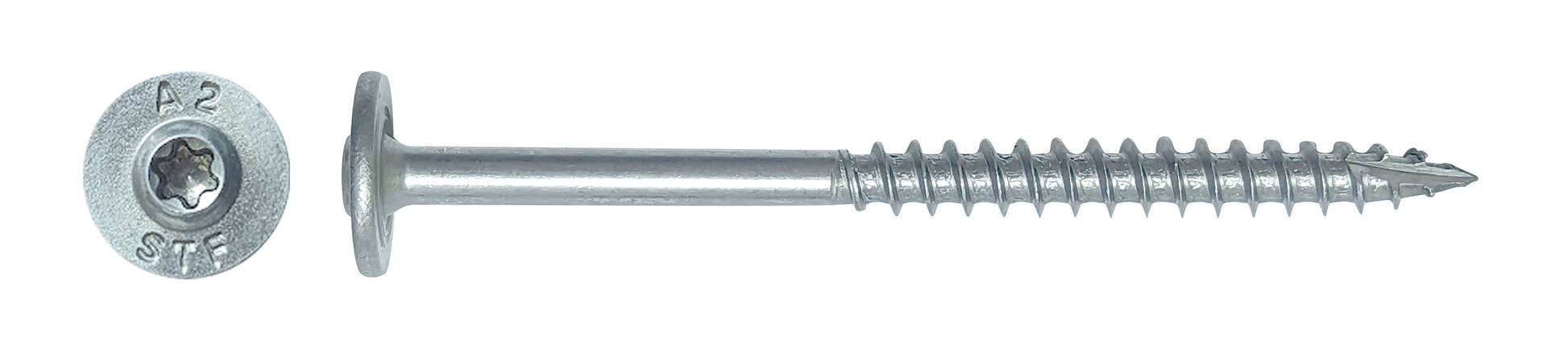 Deligo DSTX680 TX25 6 x 80mm Timber Roof Hook Screw (Box 50)