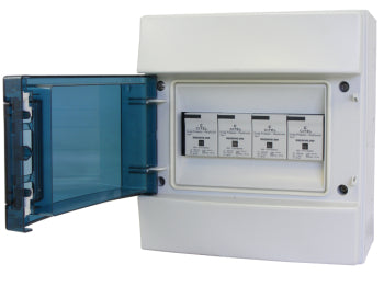 Switchtec EDS254VG-300 Citel Type 1+2+3 70KA 3 Phase+N PC Enclosed TNS/TN-C-S Surge Protection Devic