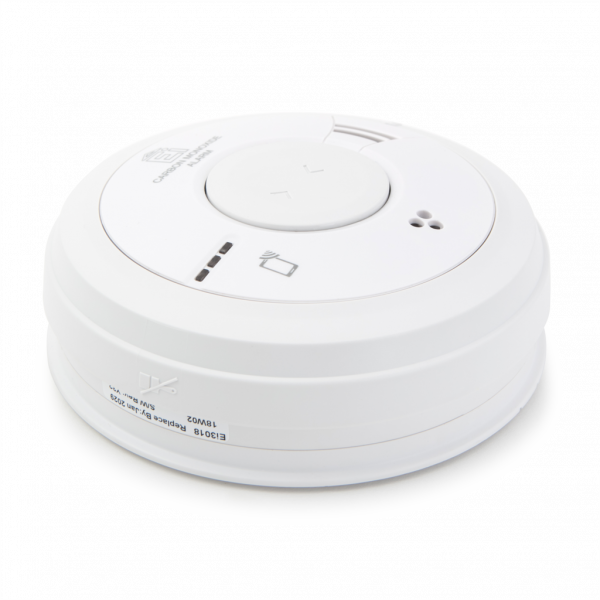 Aico EI3018 Carbon Monoxide Alarm with 10 Year Rechargable Lithium Battery