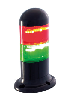 Switchtec ELYF-RG-24 Sirena Elyps Steady Red and Green Light Tower 24V AC/DC