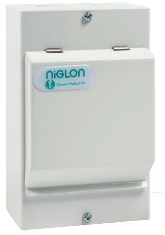 Niglon EM3420 175 x 110 x 62mm 4 Module Metal Clad Enclosure IP20