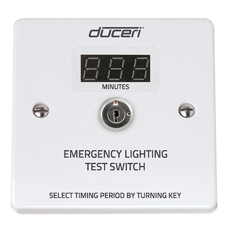 ESP EMTSLCD Emergency Light Test Switch with Digital Display