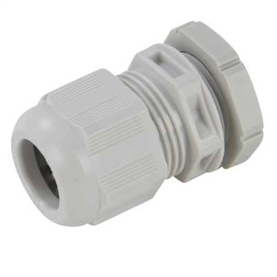 Wiska 32mm Grey Stuffing Gland 13-21mm with Locknut