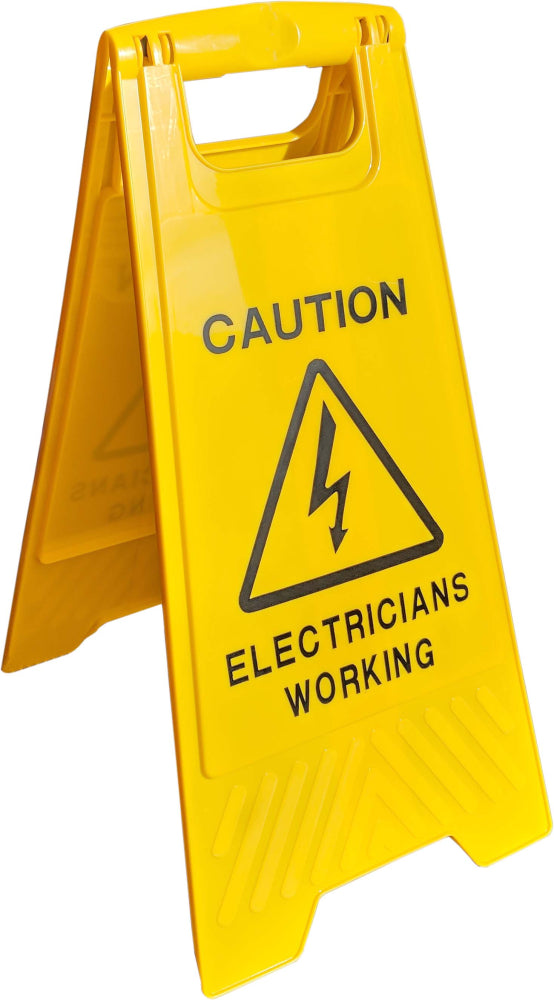 Deligo EWS Electricians Working A Frame Sign