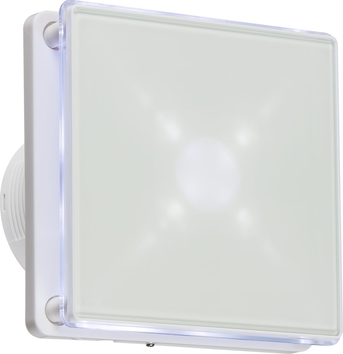 Knightsbridge EX003T 4'' LED Back Lit Extractor Fan With Timer White