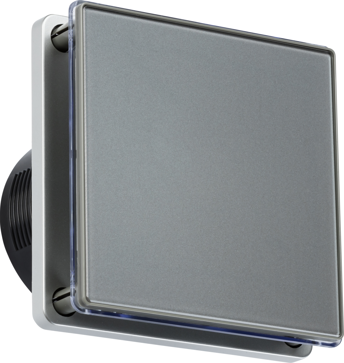 Knightsbridge EX006T 4'' LED Back Lit Extractor Fan With Timer Grey