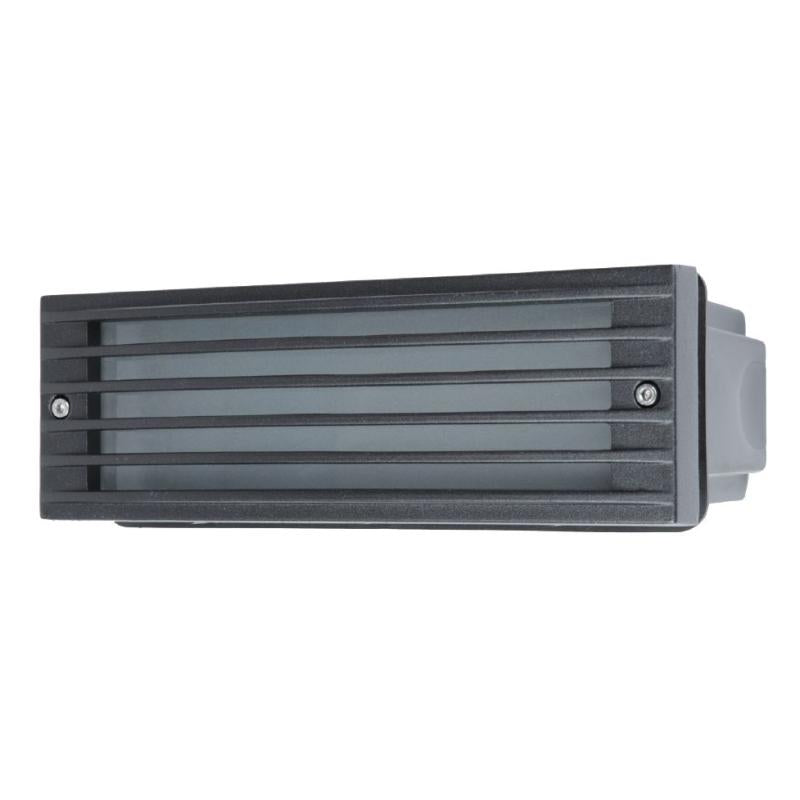 Kosnic EPP12GRD-BLK Epping 12W LED Grid Bricklight Black 4000K