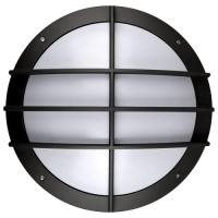 Kosnic KBHDDC5S65/E-BLK Etna Empty LED Emergency Bulkhead Black