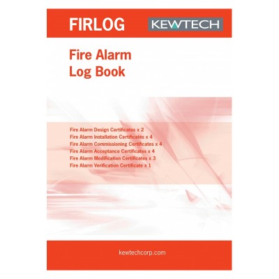 Kewtech FIR1LOG Fire Alarm Log Book