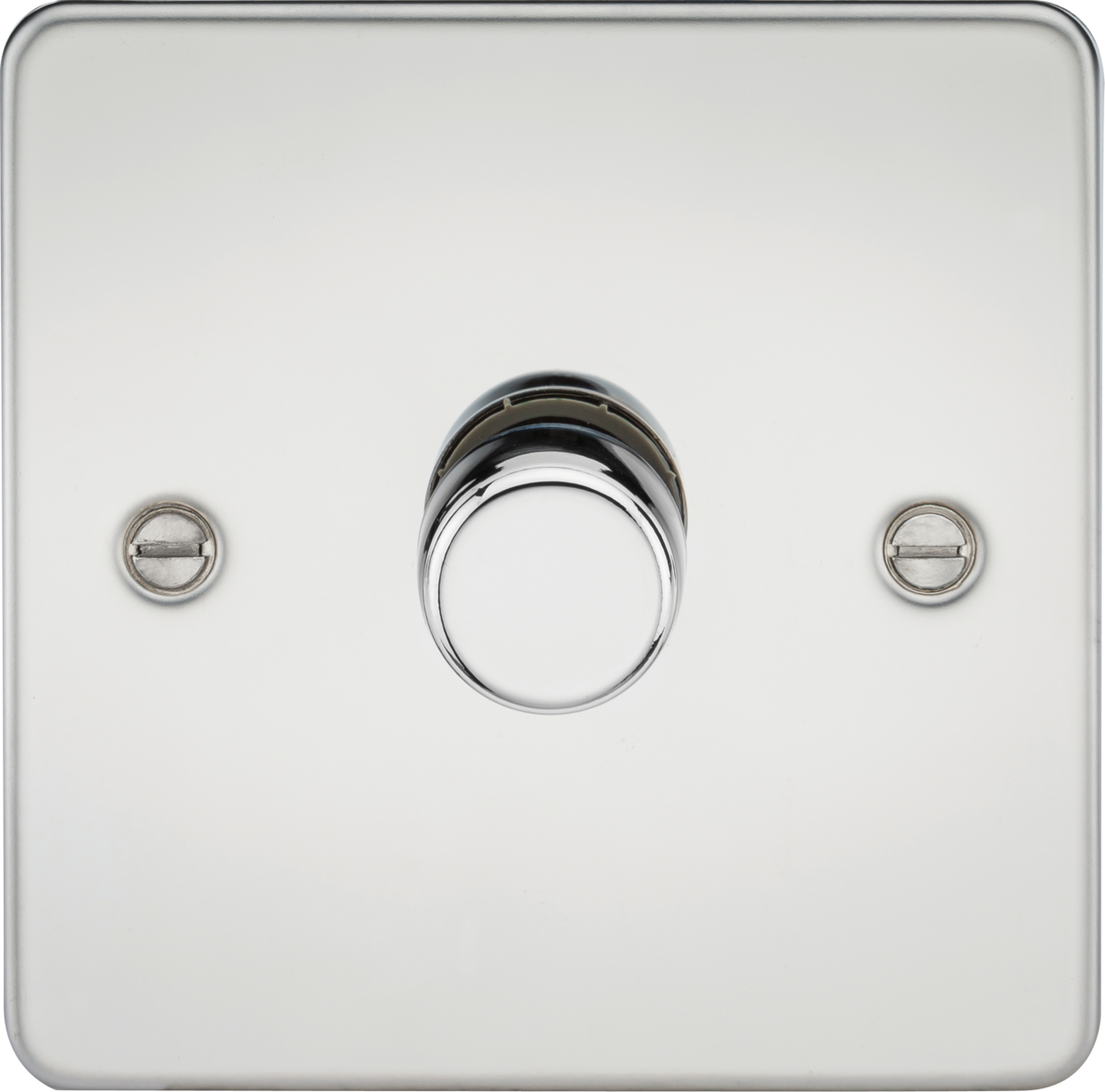 Knightsbridge FP2181PC 1 Gang 2 Way 200W Dimmer Polished Chrome