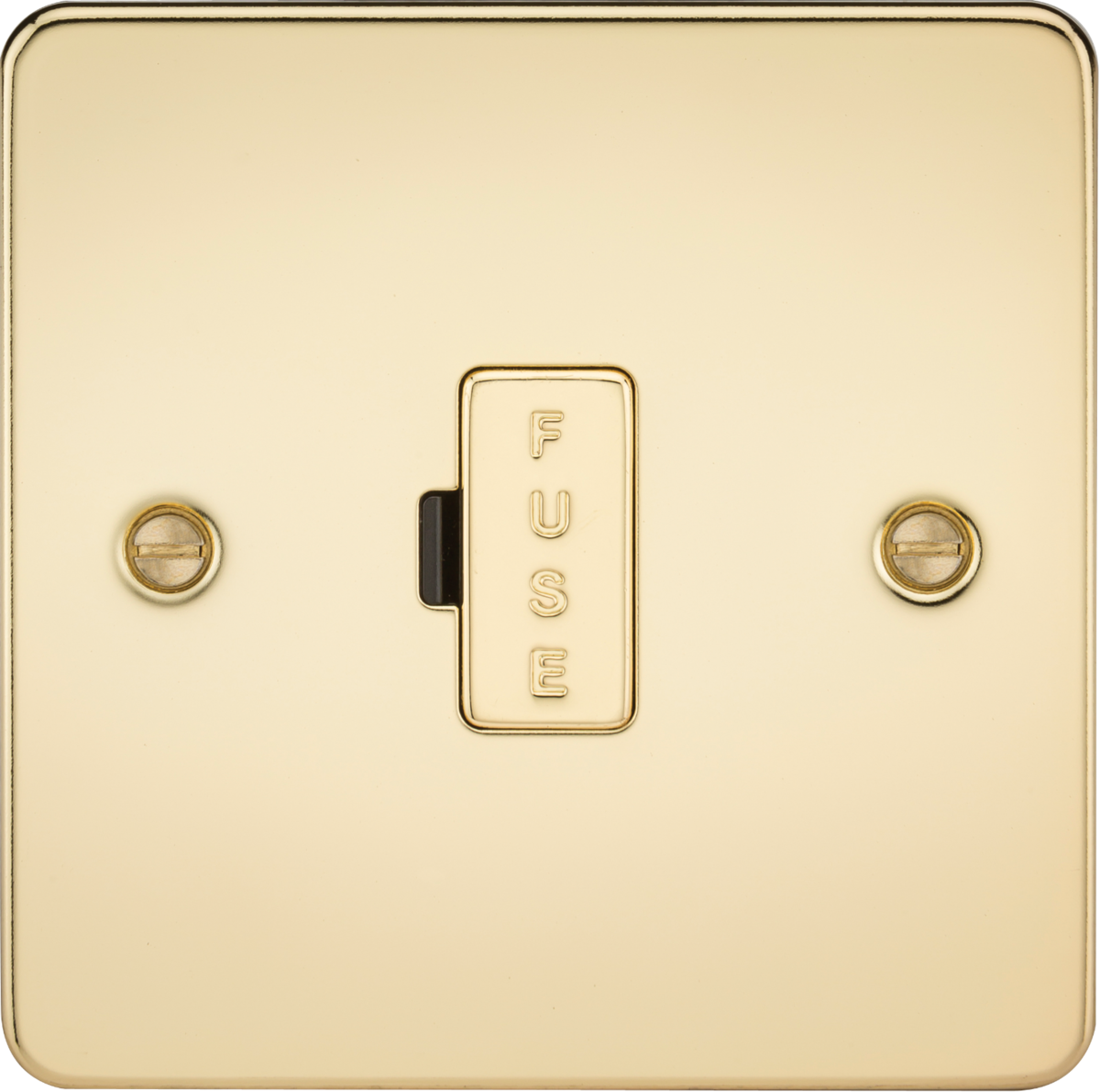 Knightsbridge FP6000PB 13A Unswitched Spur Polished Brass