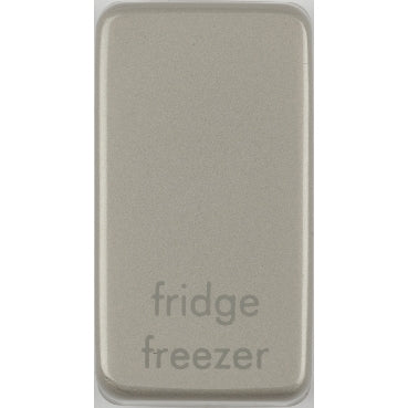 Schneider GUGRFRFZPN Fridge Freezer Rocker Cap Pearl Nickel