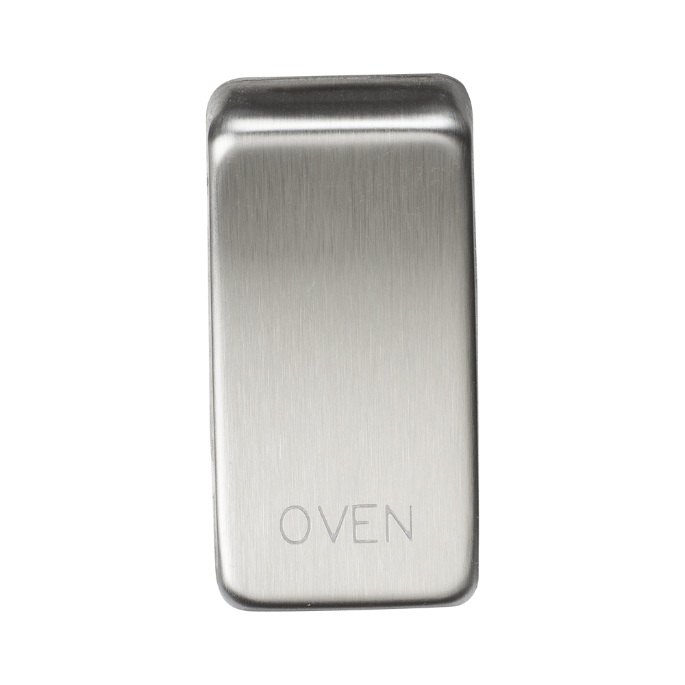 Knightsbridge GDOVENBC Oven Rocker Cap Brushed Chrome