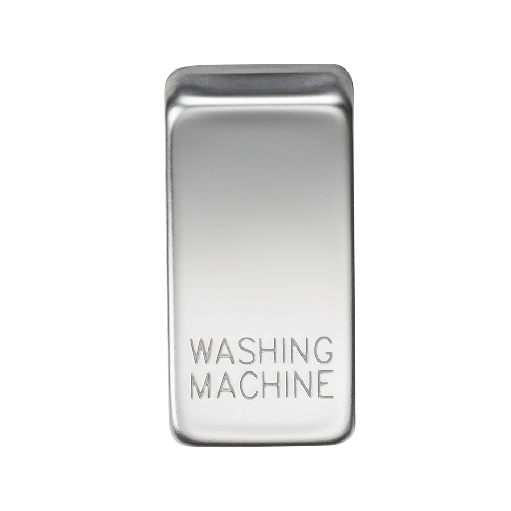 Knightsbridge GDWASHPC Washing Machine Rocker Cap Polished Chrome