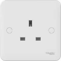 Schneider GGBL3050 1 Gang 13A Unswitched Socket