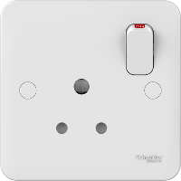 Schneider GGBL3081 1 Gang 5A Switched Socket