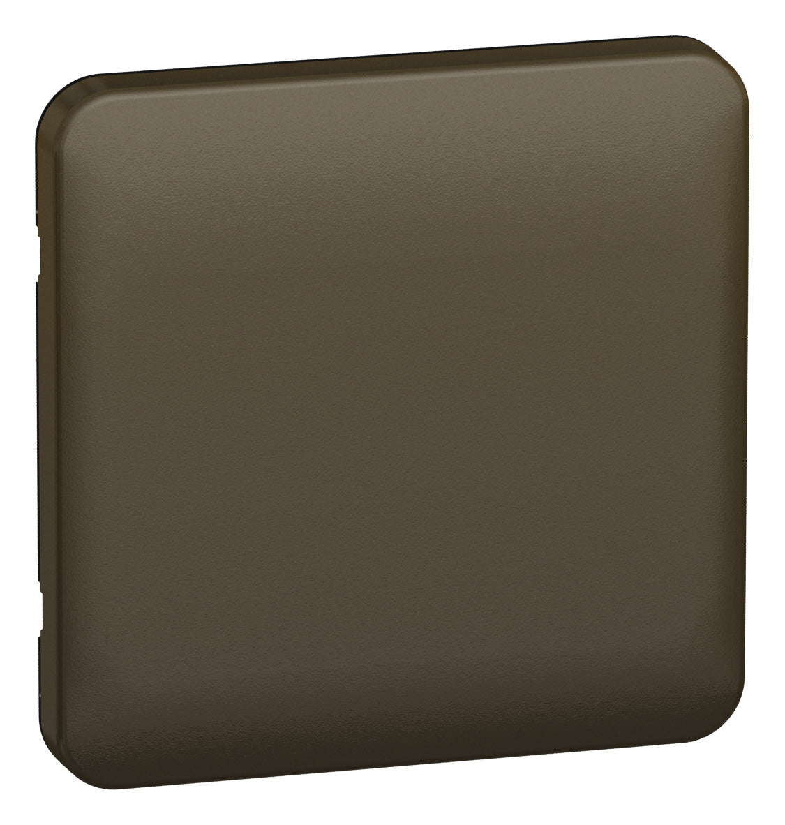 Schneider GGBL8010MB 1 Gang Blank Plate Mocha Bronze