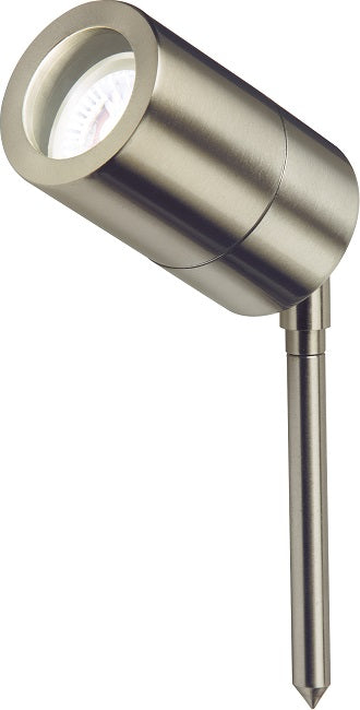 Knightsbridge GU10SPIKEL GU10 Spike Light Stainless Steel IP65