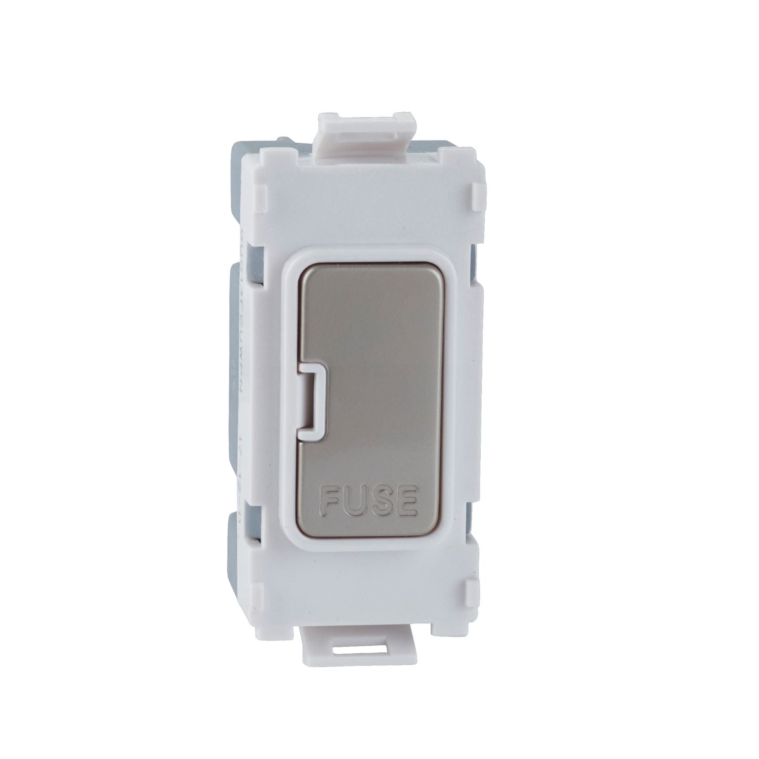 Schneider GUG13FCUWPN 13A Fuse Carrier Grid Module Pearl Nickel