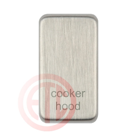 Schneider GUGRCHSS Cooker Hood Rocker Cap Stainless Steel