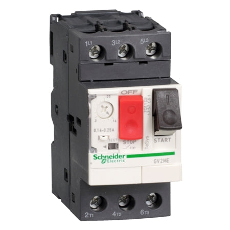 Schneider GV2ME01 0.10 - 0.16A Motor Circuit Breaker 415V