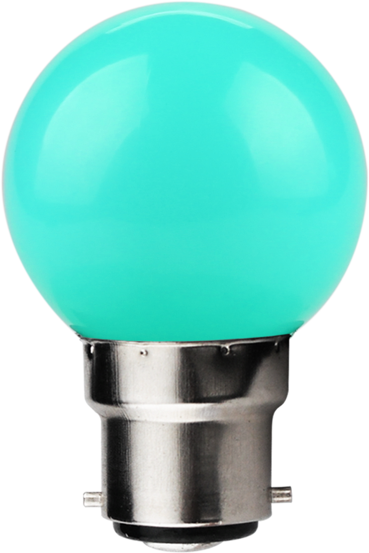 Kosnic KLED01GLF/B22-GR Colour Golf 1W BC Green LED Golfball