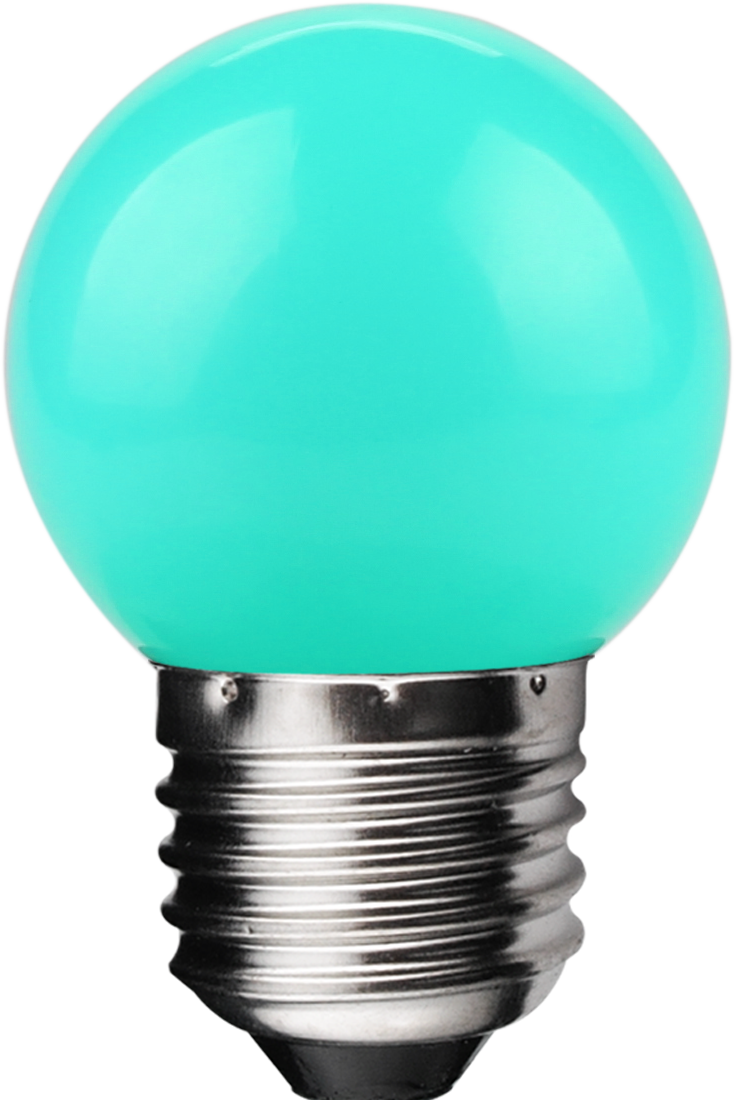 Kosnic KLED01GLF/E27-GR Colour Golf 1W ES Green LED Golfball