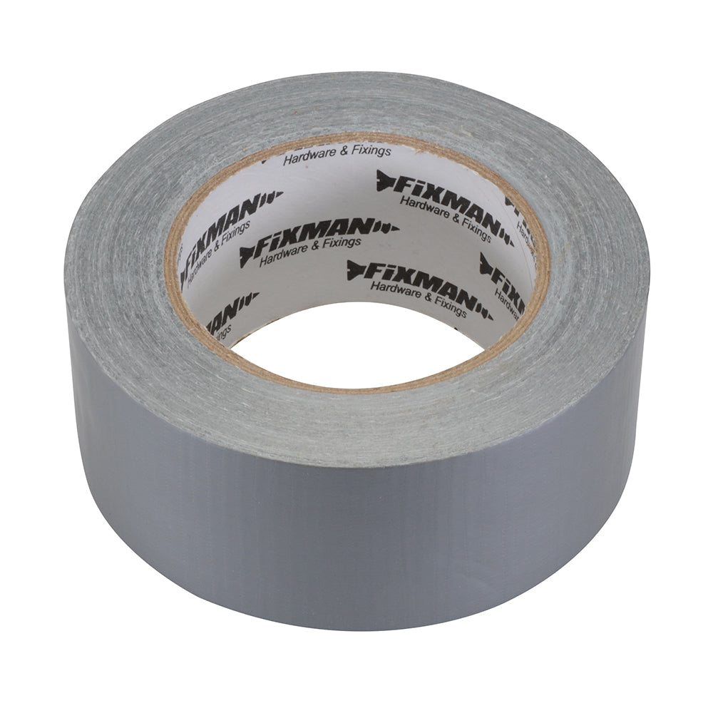 Fixman 189098 50mm Heavy Duty Duct Tape Grey