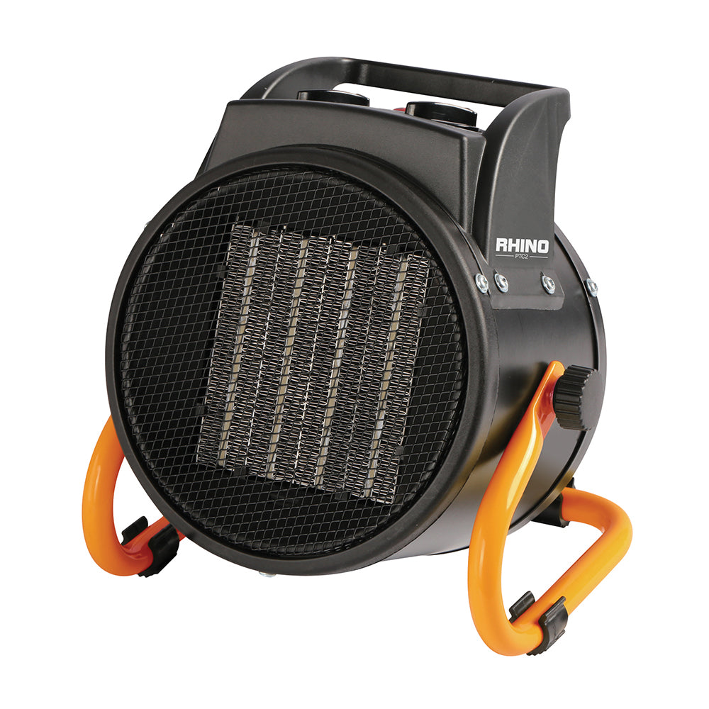 Rhino H02076 PTC2 2KW Fan Heater 230V