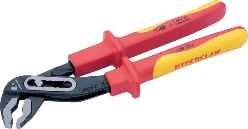 Term Tech HC-10B 240mm VDE Water pump Pliers 0-36mm Jaw Range